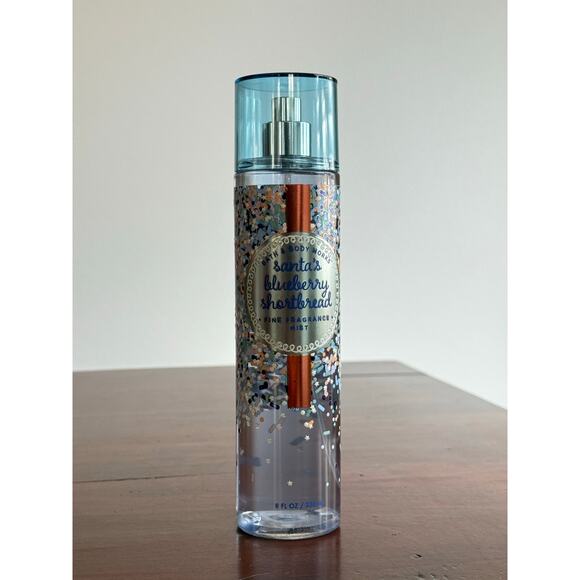 Bath & Body Works Santa's Blueberry Shortbread Fine Fragrance Mist Retired - Picture 1 of 4